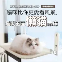 在飛比找PChome24h購物優惠-【20公斤承重 貓咪吊床】加固鐵質貓咪吊床 寵物吊床 貓床貓