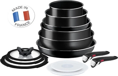 Tefal Ingenio Titanium Inside & Out 13 Piece Non Stick Cookware Set