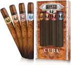 Cuba Classic 4 Piece Variety Set 4 X 1.17 Oz EDT Cologne for Men New in Box