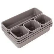 8pc/set Storage Drawer Storage Box Storage Organizer Box Drawer Make Up Brush Holder Storage Box Home Storage