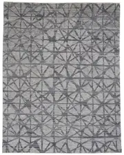 Weave & Wander Norris Modern Geometric Wool Area Rug