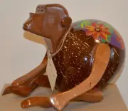 Monkey Coconut Shell Money Boxes REDUCED