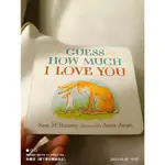 贈音檔🍀經典英文啟蒙繪本GUESS HOW MUCH I LOVE YOU【硬頁書】🍀ANITA JERAM🍀缺書店