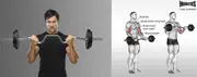 25kg - 120cm Super Curl Barbell Bar Weight Set + Ez Grip Cast Iron Weight Plate