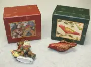Lang & Wise Christmas Orniments "McAlister Bear" & "A Winged Spirit"