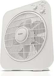 Goldair Box Fan, White, 30 cm