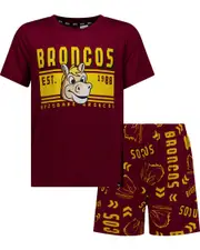 Broncos NRL Youth Pyjama Set