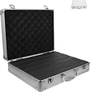 ARTIBETTER Portable Workstation Briefcase Aluminum Alloy Toolbox Small Briefcase for Safe Documents Storage Men's Case