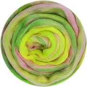 50G Blended Felting Wool - 24 Options for Needle Felting Kit - 19 Microns Fast to Felt (09)