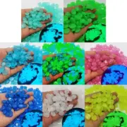 Garden Pebbles Luminous Stone Glow In Dark Decorative Pebbles Outdoor Fish Tanks