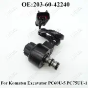 Solenoid Valve 203-60-42240 SD1169 24-10 For Komatsu Excavator PC60U-5 PC75UU-1~