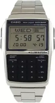 Casio Data Bank DBC32D-1A Digital Men's calculator watch