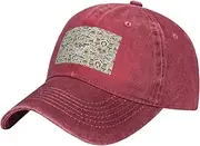[JBYJBX] Coffee and Sweets Sugar Chocolate Print Baseball Hat,Personalized Baseball Cap,Sun Hats, Trucker Cap Dad Hat Gift