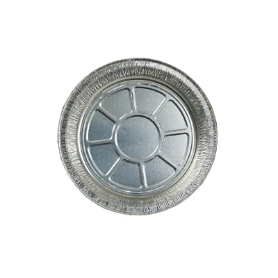 300 Pack Disposable Round Aluminum Foil Take-Out Pans 9 Inch.