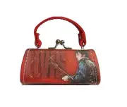 Elvis Presley Red '68 Name Mini Purse Christmas Gifts