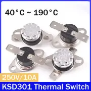 KSD301 Thermal Switch Temperature Switch Closer Opener Thermostat 250V/10A