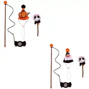 Cats Teaser Toy for Felines Play Wand Rod Toy Cats Chewing Toy Supplies