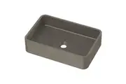 Zale 500*350*120mm Dark Grey Concrete Rectangle Above Counter Basin