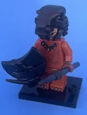 Lego Aztec jaguar warrior INDIAN made w Lego & brick warrior armor read!!