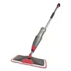 Rubbermaid Commercial Reveal Microfiber Spray Mop Kit, 54.5" Handle, Silver/Blac