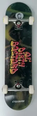 Colours Collectiv X ODB Graffiti Skateboard Pro Deck Complete Sz 7.75