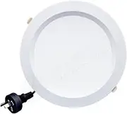 30W & 40W Dual Wattage Dimmable Tri Color LED Downlight Kit | 200-220mm Cutout | 3A Lighting