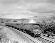 West Country Class Locomotive Ilfracombe, Devon Train Old Photo