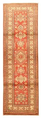 Vintage Hand-knotted Runner Rug 2'9" x 8'11" Traditional Wool Carpet