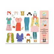 Djeco One Big Dressing Room Kids/Children Creative Crafts/Art Play Set 7y+
