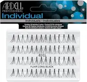 Ardell Duralash Knotted Long Individual Flare Lashes, Black, Long (65099)