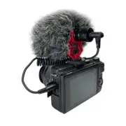 Supercardioid Shotgun Microphone MIC Video For Smartphone DSLR Camera PC iPhone