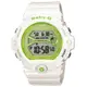 【CASIO】卡西歐 Baby-G 簡約時尚 多功能 100米防水 運動電子錶 BG-6903-7D 白/綠