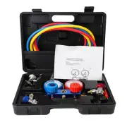 Refrigeration Air Conditioning AC Diagnostic Manifold Gauge R134A, R404A, R22 AU