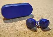 audio-technica Wireless Earphone ATH-CKS5TW BL Blue Bluetooth w/ Tracking NEW