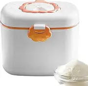 Formula Travel Container Portable Baby Formula Dispenser Box Leakproof Storage Holder for Toddler Kids Food Snacks Stackable Milk Powder Organizer, 1 Piece