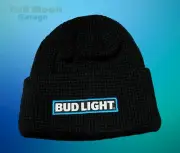 NEW Budweiser Bud Light Patch Beer Classic Vintage Mens Cap Hat Beanie