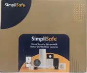 SimpliSafe 8-Piece Home Security System w/ Indoor & Outdoor Cameras