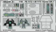 EDPFE1172 - Eduard Photoetch (Zoom) 1:48 - Harrier GR.1 (Kinetic)