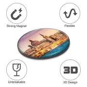 Valletta Malta Magnet Strong and Flexible Valletta Malta Refrigerator Magnet 1.1