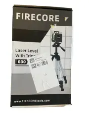 Firecore Laser Level with Tripod G30, 82Ft Green Self Leveling 360