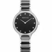 Bering Ladies Watch Wristwatch Slim Ceramic - 30434-742 Stainless Steel