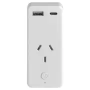Connect SmartHome Dual USB Monitoring Wifi Plug CSH-PLGPM-AC1
