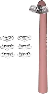 Lazy DIY Lashes Template Eyelash Stamper Eyelash Stamps Tool Eyelash Aids for Indoor, pink