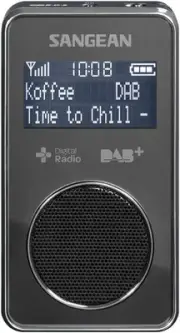 Sangean DPR35+ DAB+/FM Pocket Radio, Black