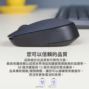 Logitech 羅技 MK235 無線滑鼠鍵盤組 商務 文書 鍵盤 滑鼠 2.4 GHz 無線 快捷鍵 LOGI106