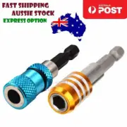 1/4" Hex Shank Magnetic Screw Bit Holder Drill Tool Quick Release Driver 60mm