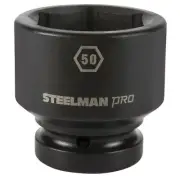 Steelman Pro 1 in. Drive 50mm 6 Point Impact Socket 79314