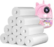 Kids Instant Camera Refill Print Paper- Photo Printer Thermal Paper Rolls Instant Print Camera Refill Paper (10 Paper)