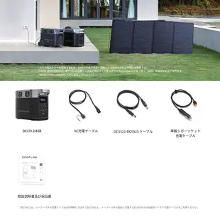 新款現貨 台灣公司貨 EcoFlow DELTA 2 + 160W 太陽能板 移動電池 鉛酸鋰鐵 行動電源 露營 車宿