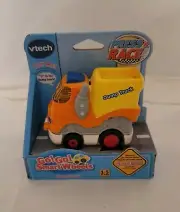 VTech Go Go Smart Wheels Dump Truck Orange Yellow Talking Light & Sound NIB